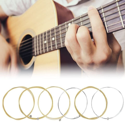 Acoustic Guitar Strings With Steel Light