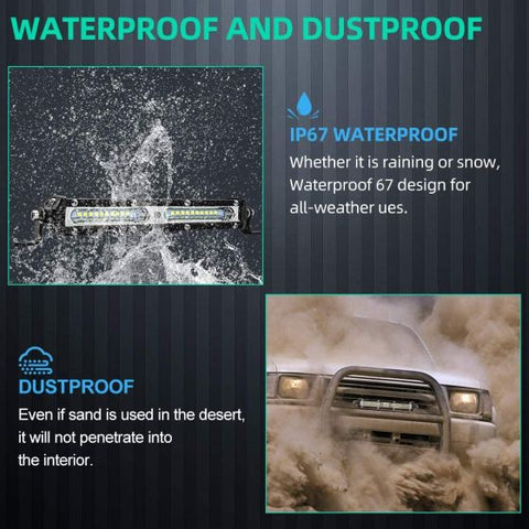 LED Light Bar 7 Inch