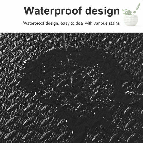 6PCS Interlocking Heavy Duty EVA Foam Gym Flooring Floor Mat Mats Tiles