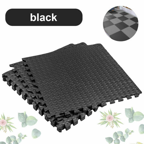 6PCS Interlocking Heavy Duty EVA Foam Gym Flooring Floor Mat Mats Tiles