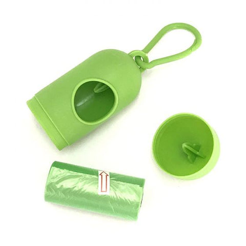DOG POOP Bag Dispenser Holder Green / Black
