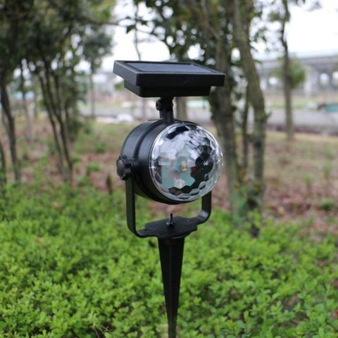 Solar Laser LED Light