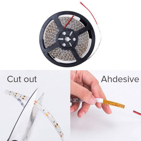 600LEDs 5M Cool White Led Strip