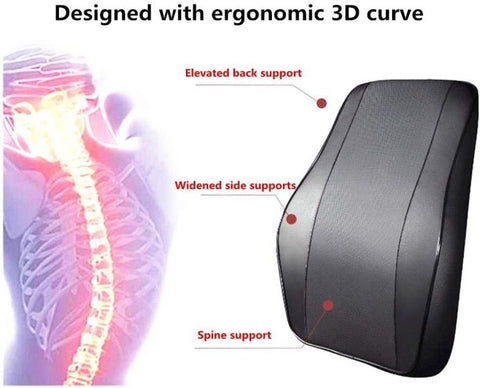 Car Lumbar Back Support Pillow