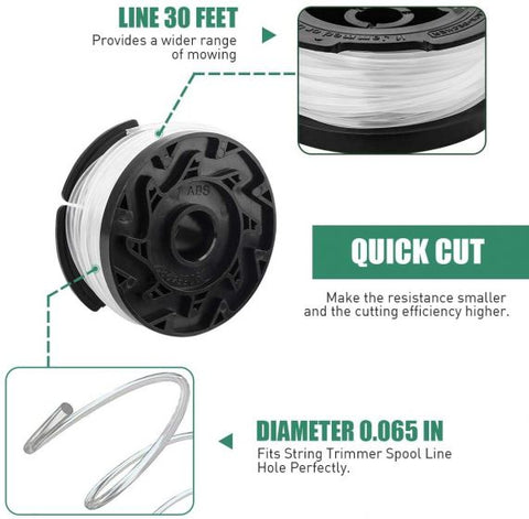 3Pcs Trimmer Line