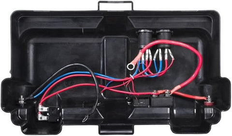 AGM Deep Cycle 130AH Battery Box Dual System 12V 100AH USB Ports Large Marine
