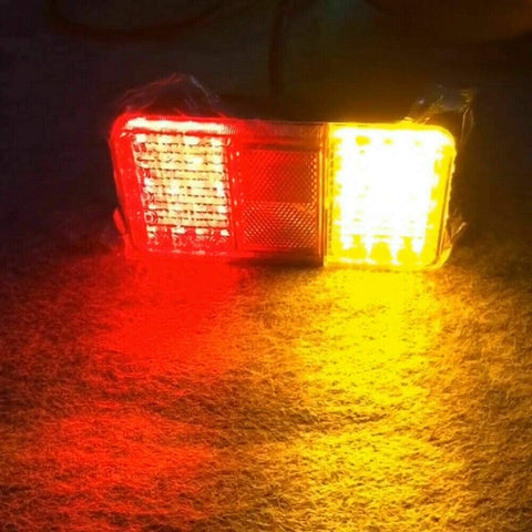 2PCS LED Trailer Lights Tail Lamp Stop Indicator 12V Volt 4WD 4X4 Camper UTE