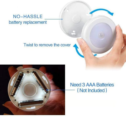 2pcs 6LED Motion Sensor Lights