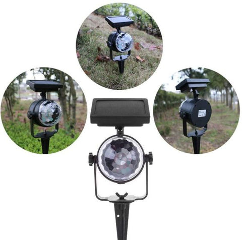 Solar Laser LED Light