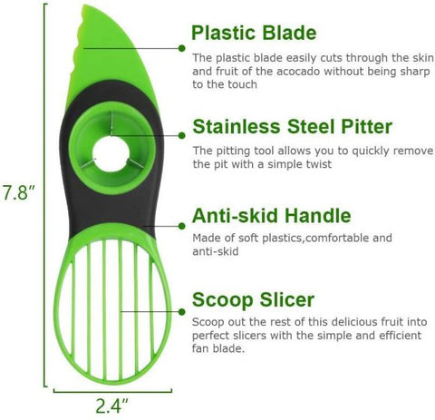 3-in-1 Avocado Slicer