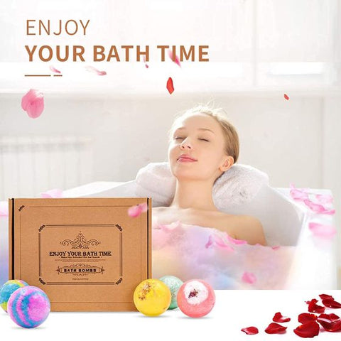 12 Pcs Bath Bombs Organic Bubble  Bath Rich for Mom, Wife, Kids