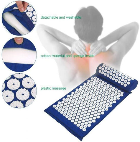 Acupressure Mat with Pillow