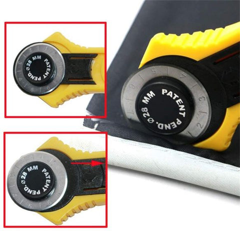 Rotary Cutter Professional Quilting Roller Fabric Cutting