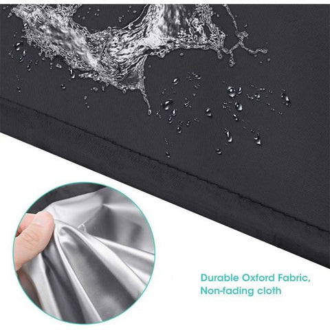 Waterproof Heavy Duty Outdoor Patio Heater Cover Protector Zipper and Storage Bag