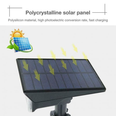 RGB 10 LEDs Solar Landscape Spotlights