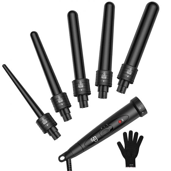 5 in 1 Curling Iron Set