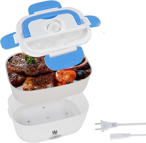 Electric heated Lunch box - BLUE