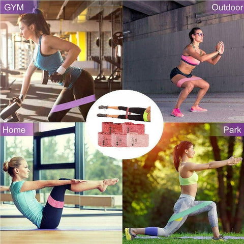 Exercise Resistance Bands Loop Set of 5