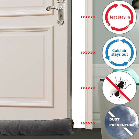 Door Snake Sausage Draught Wind Draft Stopper Excluder Premium 85cm