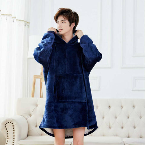 Blanket Sweatshirt Hoodie Ultra Plush Soft&Warm Blanket Hoodie