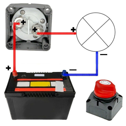 12V/24V/48V Battery Cut Off Switch