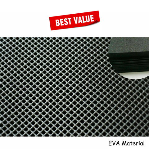 Large Waterproof Double-Layer Cat Litter Mat Trapper Foldable Pad+Massager Comb