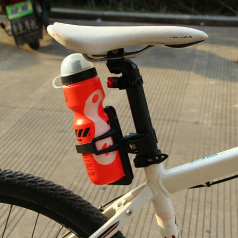 Bicycle Handlebar Bike Cup Holder Cycle Beverage Water Bottle Cage Mount Drink