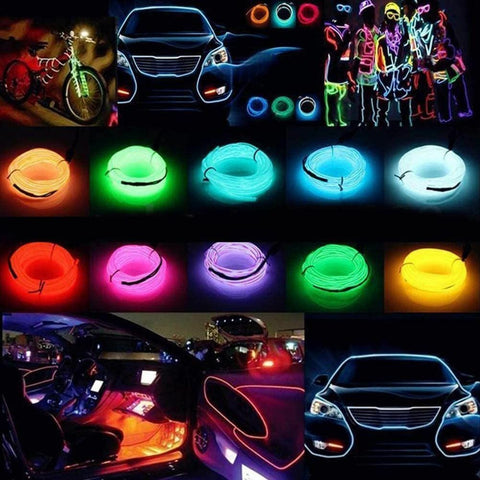 Car 12V LED NEON Lights - 3M