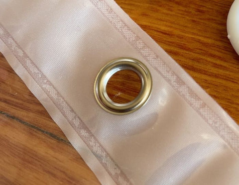 Clear Shower Curtain Waterproof White Plastic Bath Curtain With Hook 90X200CM