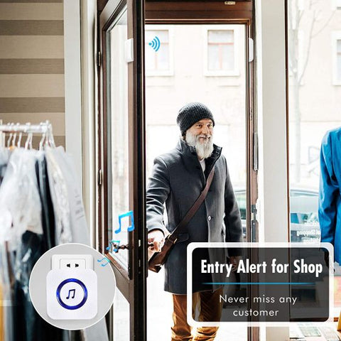 Wireless Door Alarm Doorbell