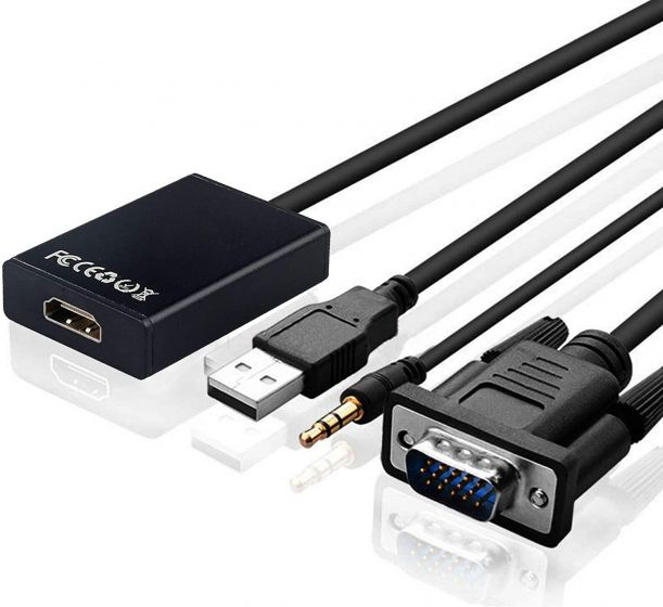 VGA to HDMI Converter Adapter