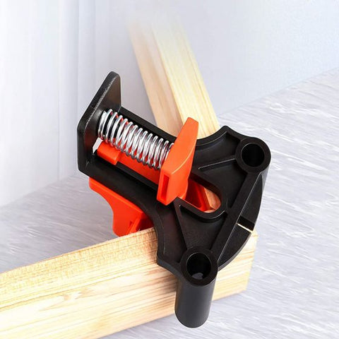 4PCS Multifunction 90Â°Right Angle Clip Clamp Corner Holder Woodworking Tools Kit