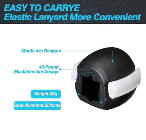 JawLine Exercise Fitness Ball Jaw Trainer Jawlineme Exerciser Neck Face Toning