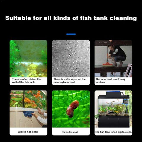 Fish Tank Magnetic Clean Brush