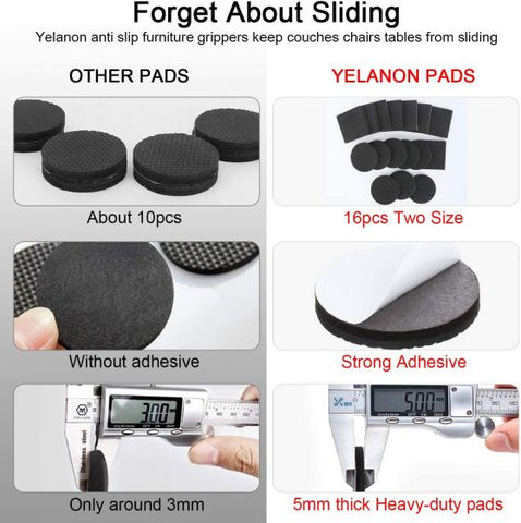 15Pcs Floor Protector pads