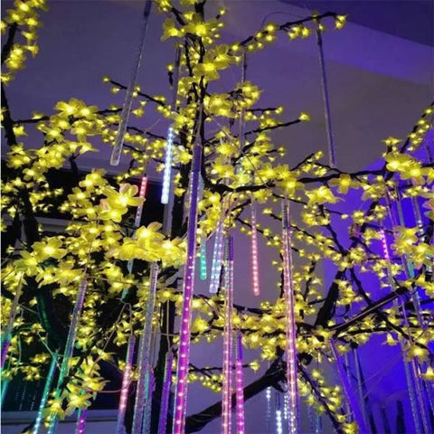 50cm LED Shower Rain Falling String Lights