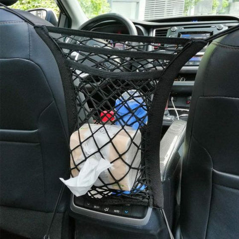 3-Layer Car Mesh Organizer Storage