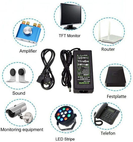 12V Adapter For LED Strip Light