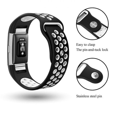 Dual color Band For Fitbit Charge 2
