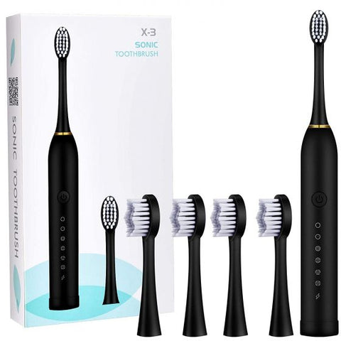 Sonic X3 Electric Toothbrush with 8 Brush Heads