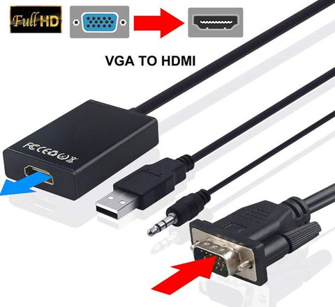 VGA to HDMI Converter Adapter