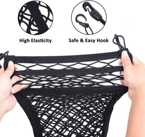 3-Layer Car Mesh Organizer Storage