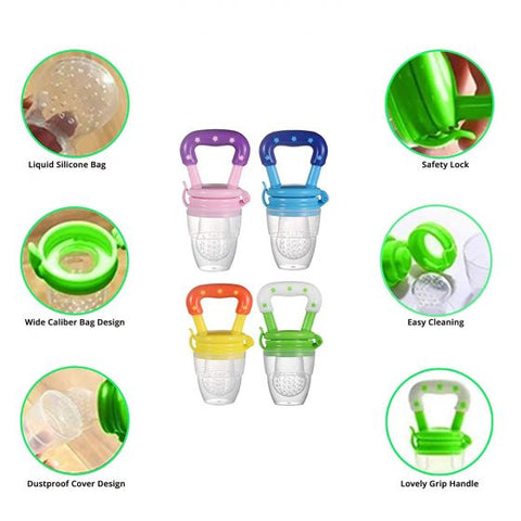 Fresh Food Nibbler Baby Pacifier Feeder Kids Fruit Feeding Nibbles