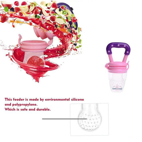 Fresh Food Nibbler Baby Pacifier Feeder Kids Fruit Feeding Nibbles