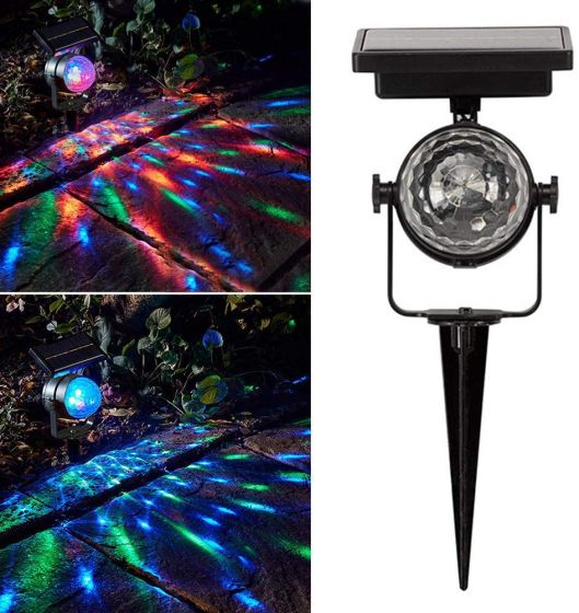 Solar Laser LED Light