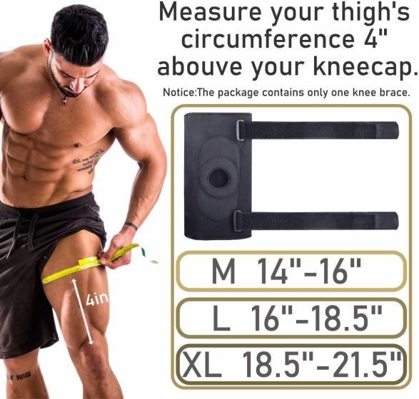 Double Metal Full Knee Support