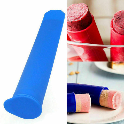8pcs Silicone Ice Block Moulds/Ice Cream Molds/Icy Pole Jelly Pop Popsicle Maker