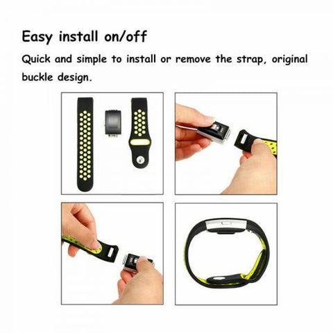 Dual color Band For Fitbit Charge 2
