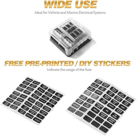 6 Way Fuse Box