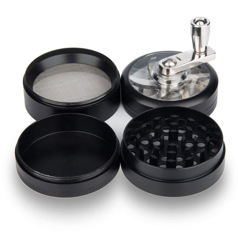 Hand Crank Smoke Grinder